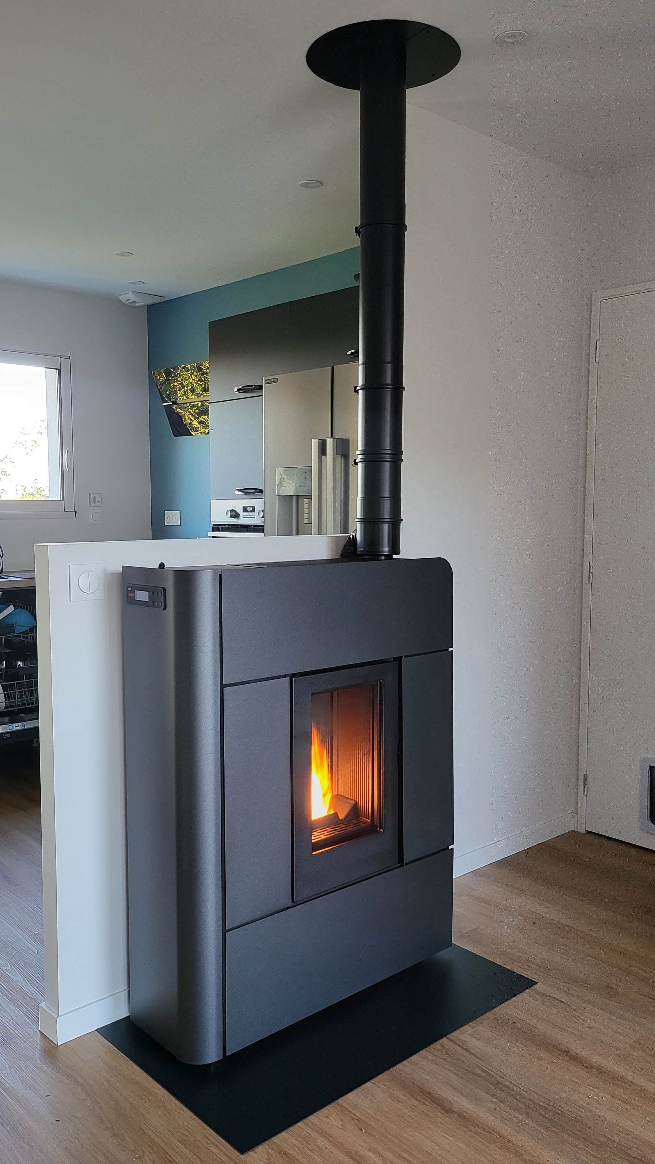 MCZ Raam Up Confort Air 8kW noir (Châteaugay)