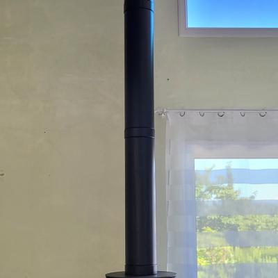 Poêle à bois NOVALINE PERLA XT 7 kW noir