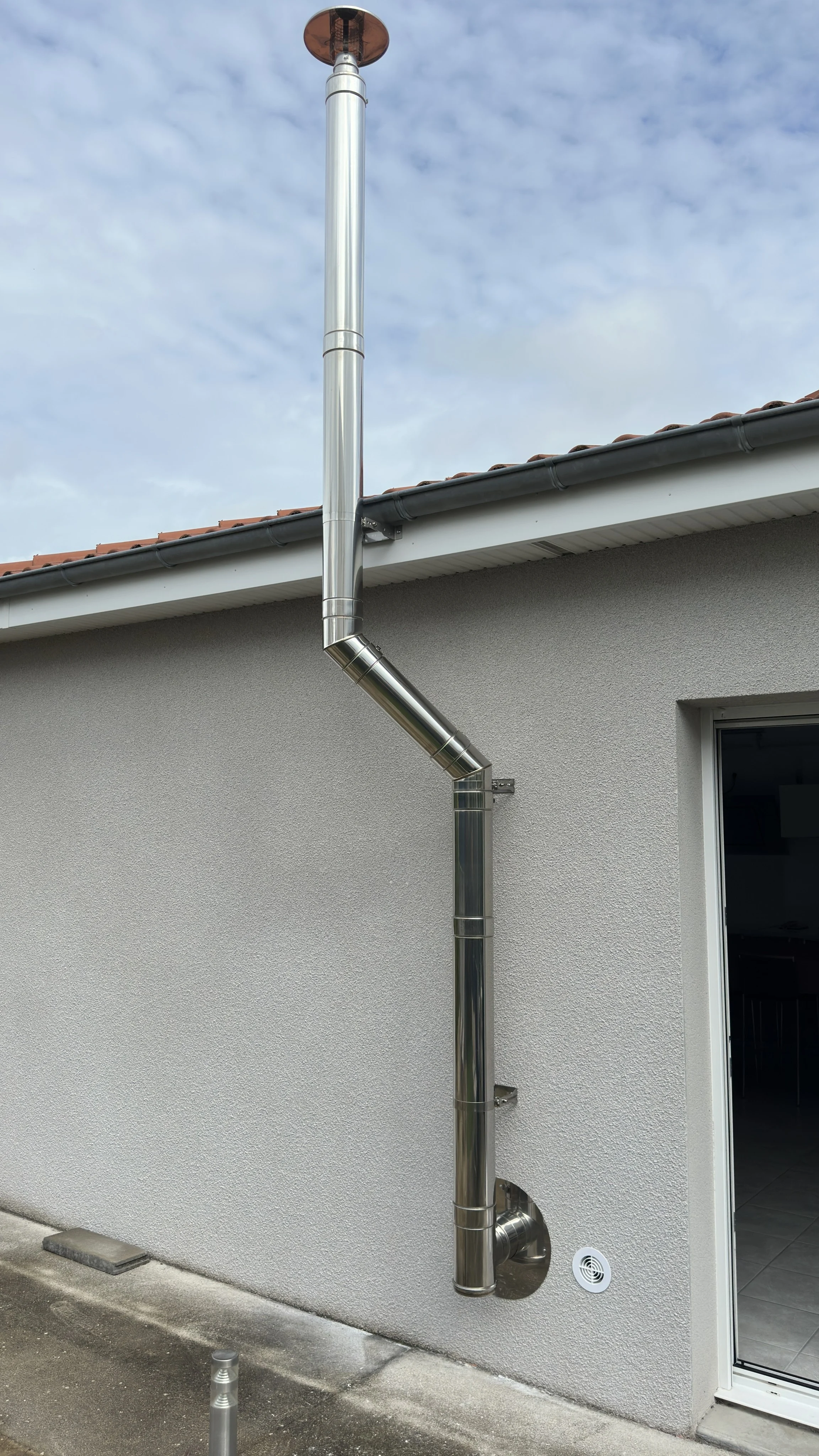 Conduit granulé MODINOX PTR30 80mm (Aubière)