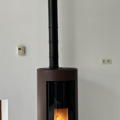 Poêle granulé étanche MCZ Ego Air 8kW / conduit MODINOX PLA (Romagnat)