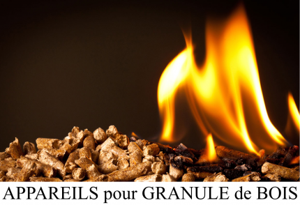 Appareils pour granule de bois