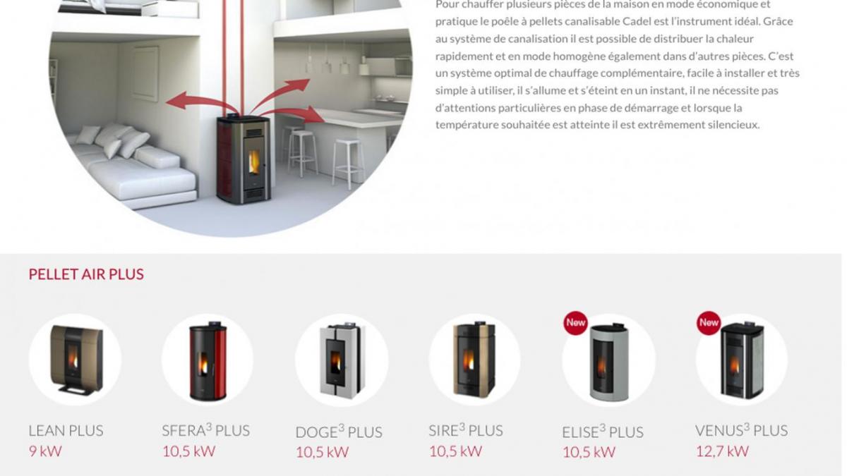 Cadel pellet air plus