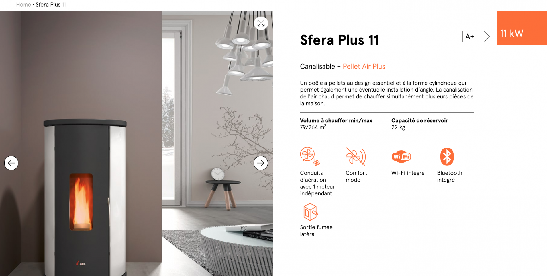 CADEL SFERA PLUS 11kW