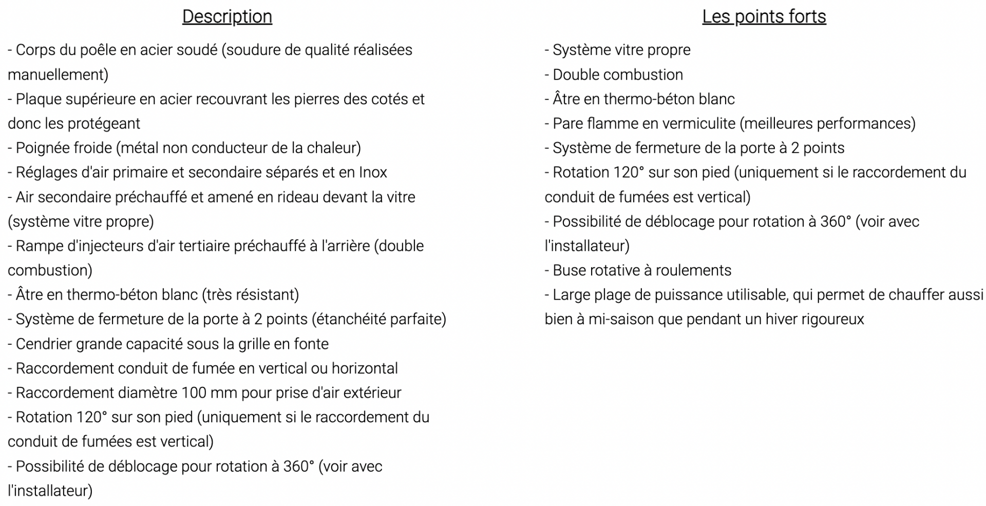 Poêle à bois FonteFlamme Nara à partir de 2630 euros HT