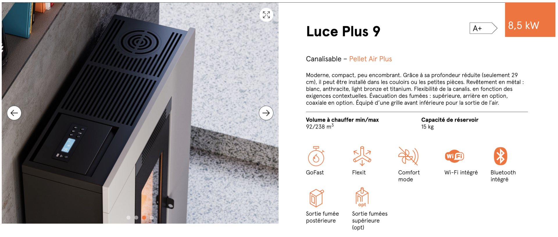 CADEL LUCE Plus 9kW