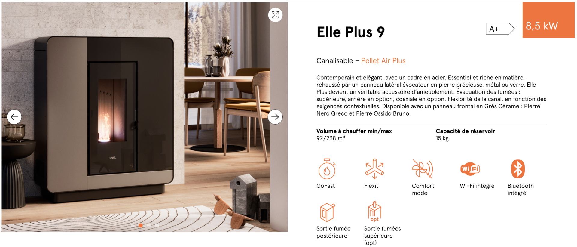 CADEL ELLE Plus 8,5kW