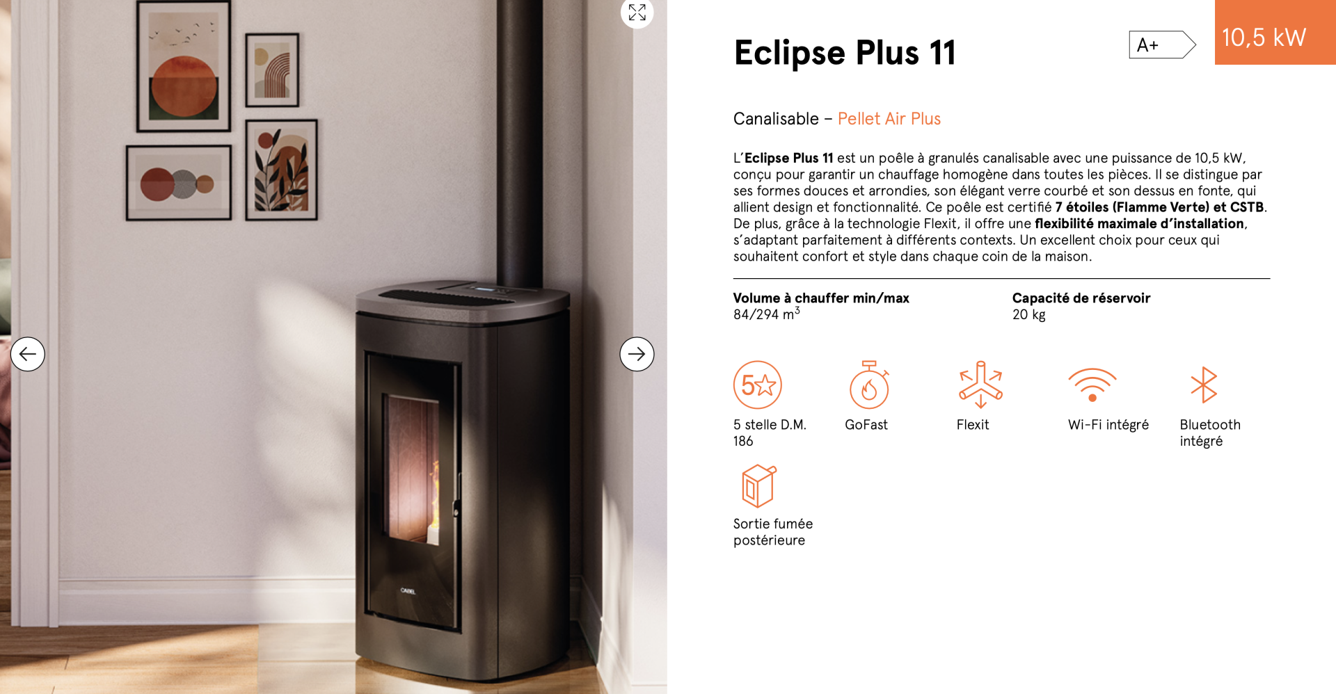 CADEL ECLIPSE PLUS 11kW